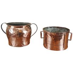 Copper Planter and Copper Measure