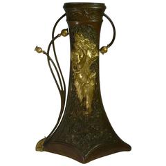 Charles Korschann Art Nouveau Diabolo Vase