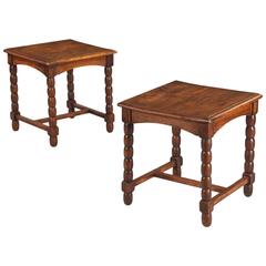 Pair of French Country Side Tables, 1920s