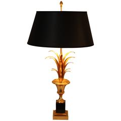 Lampe de table palmier de la Maison Charles