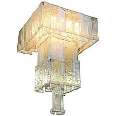 Very Large Mazzega Chandelier, 1960s