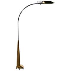 Cedric Hartman Adjustable Height Floor Lamp with Swivel-Tilt Shade 4