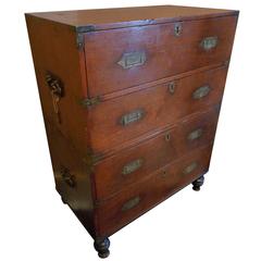 Teak Campaign Chest