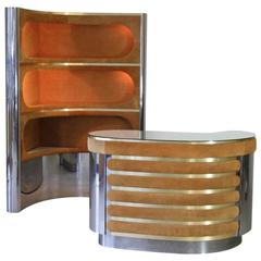 Vintage Bar in the Style of Mr. Rizzo, Italy, 1960-1970