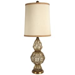 Murano Glass Table Lamp by Marbro 1