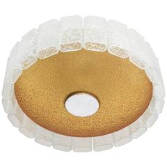 Mid-Century Modern Flush Mount Chandelier, Doria Leuchten , Germany, 1960s 8