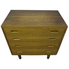 Danish Hundevand Palm wood Chest of Drawers