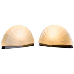 Pair of "Flores" Table Lamps by P. Nava for Leucos