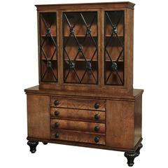 French Art Deco Period Display Buffet, Bookcase