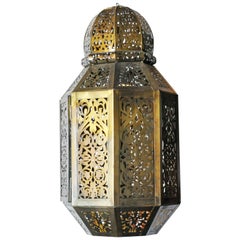 Oversized Moroccan Style Hanging Lantern