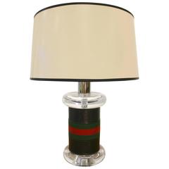 Lampe de table italienne contemporaine conçue et fabriquée par Gucci