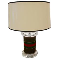 Contemporary Italian Table Lamp Designed and Made by Gucci