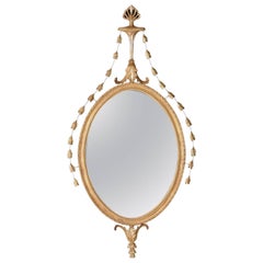 Oval Mirror in the manner of Robert Adam