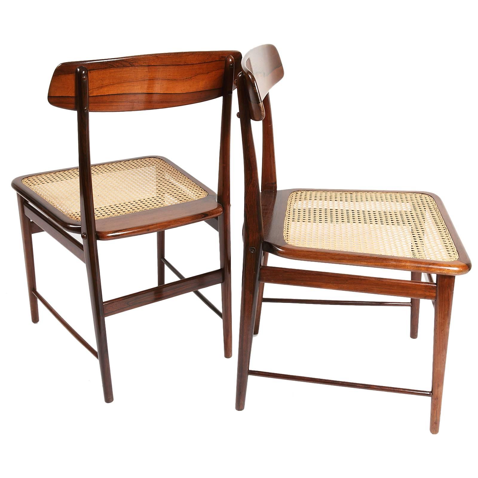 "Lucio Costa" chairs by Sergio Rodrigues, 1956 For Sale