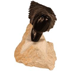 Modern Onyx Hand-Carved Sculpture Modern Onyx Hand-Carved Sculpture