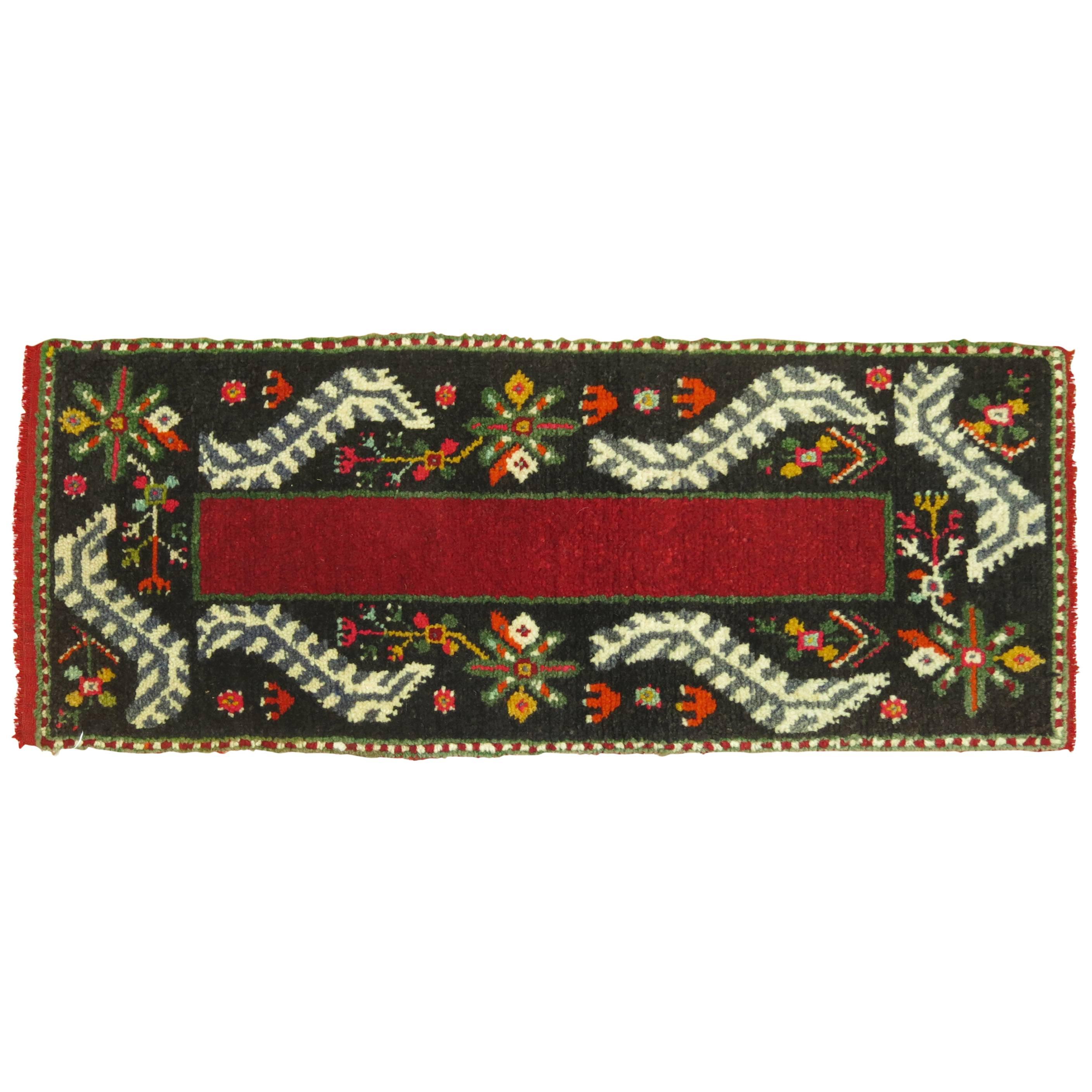 Vintage Turkish Karabagh Style Rug