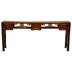 Antique Chinese Alter Table Qing Dynasty