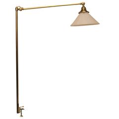 Rare Table Mount Desk Lamp