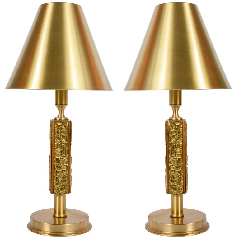 Pair of Table Lamps by Angelo Brotto For Sale at 1stdibs