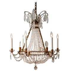 Exquisite Crystal Chandelier from House of Jansen
