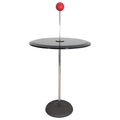 Pierluigi Cerri 'Orio' Glass Top Occasional Table for Fontana Arte