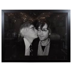 "The Kiss" Photograph by Christopher Makos 12