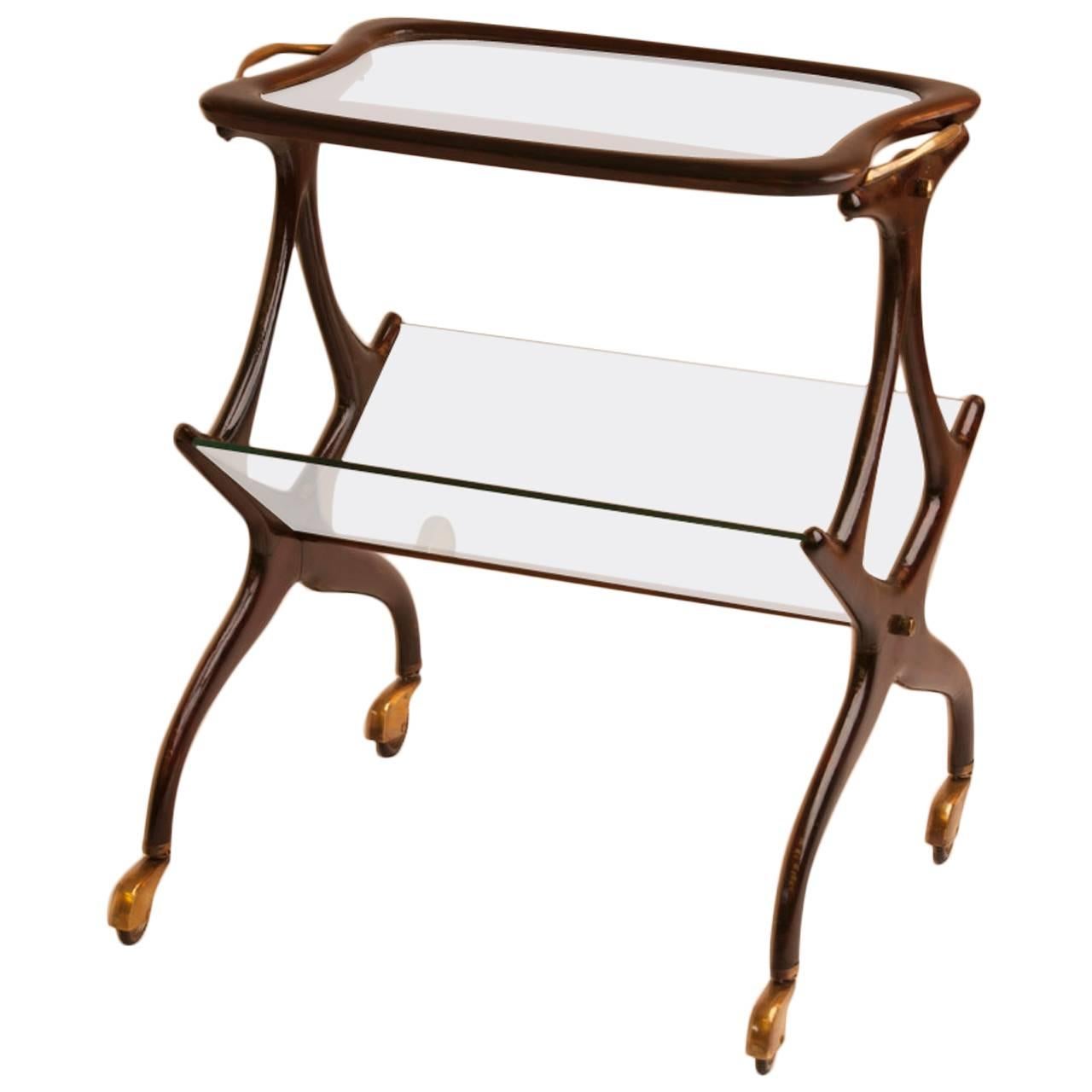 Italian Magazine Rack/Side Table