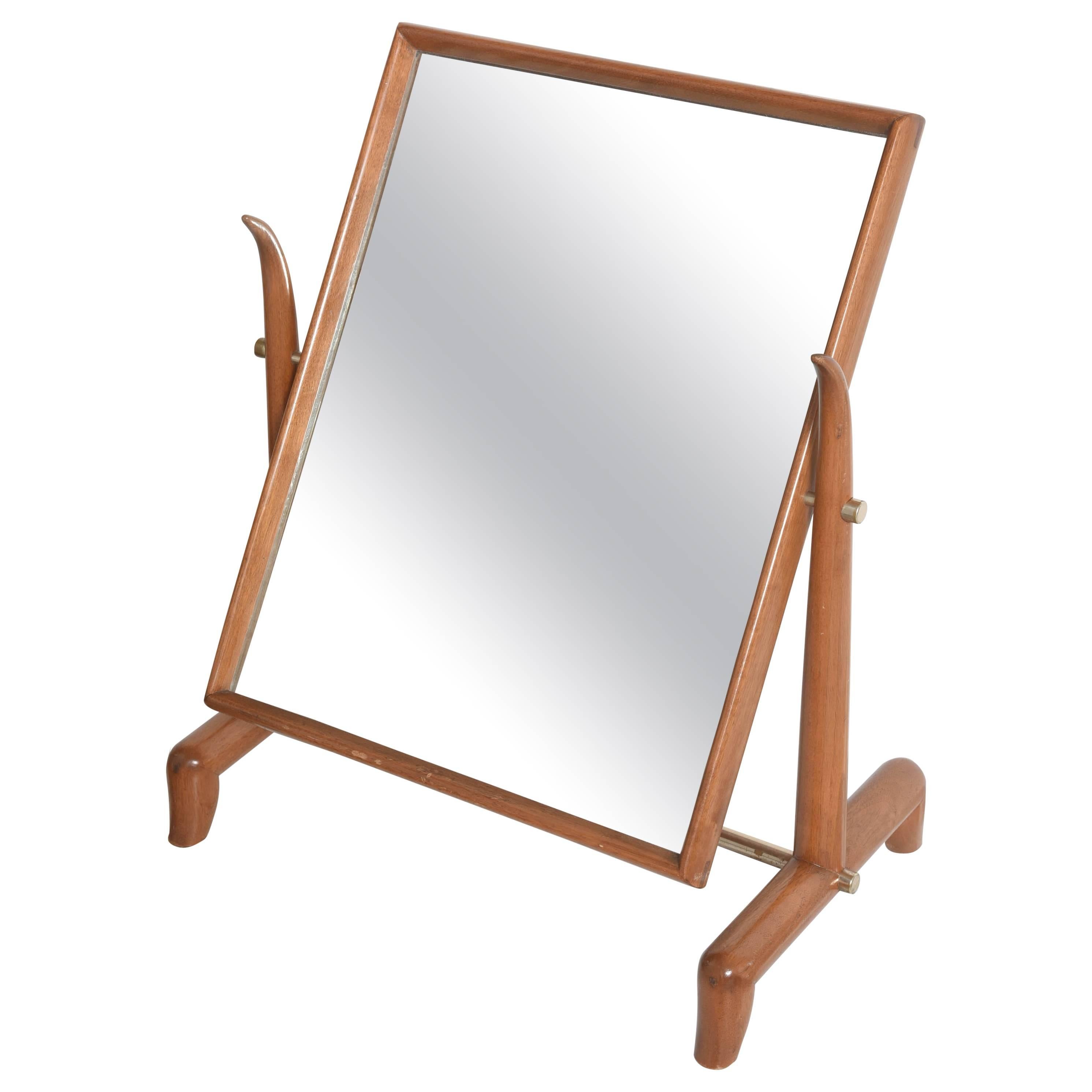 Mid-20th Century Rare Table Mirror by T.H. Robsjohn-Gibbings For Sale