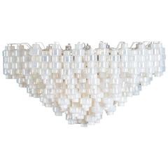 Murano "Girasole" Blown Glass Chandelier