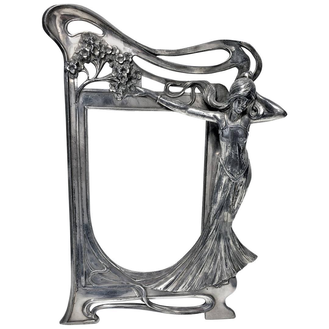 Rare Art Nouveau Frame, WMF Germany circa 1905 at 1stdibs