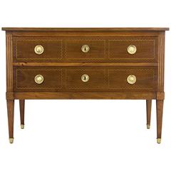 19th Century Louis XVI Style Commode or Chest of Drawers