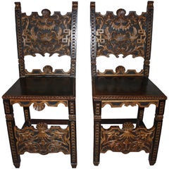 Antique 19th Century Portuguesh Chairs