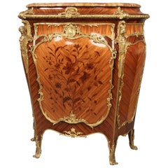 Superb Late 19th Century Gilt Bronze-Mounted Cabinet by Joseph Zwiener