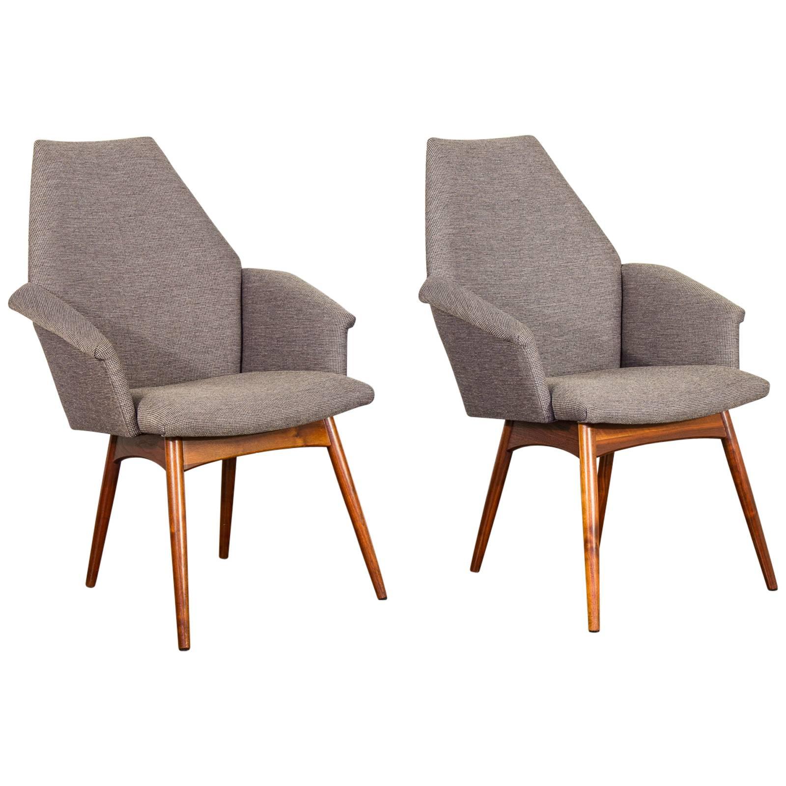 Pair of Adrian Pearsall Armchairs