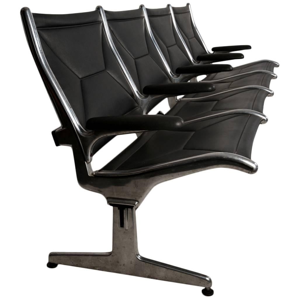 Vintage Herman Miller Airport Bench