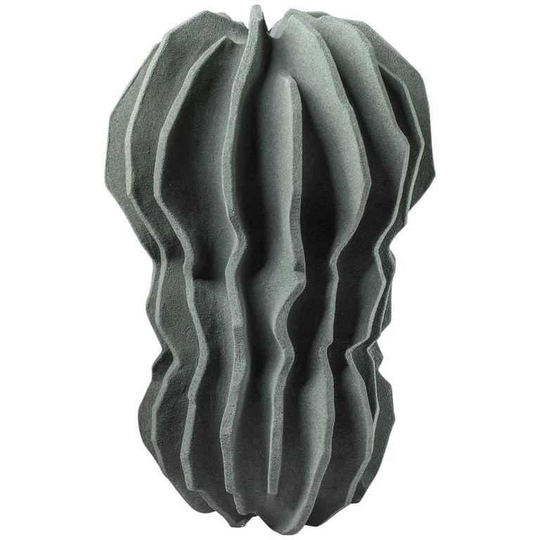 Unique Ceramic Vase by Turi Heisselberg Pedersen For Sale