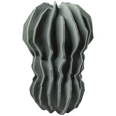 Unique Green Ceramic Vase by Turi Heisselberg Pedersen