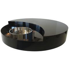 Willy Rizzo Revolving Coffee Table, 1960s