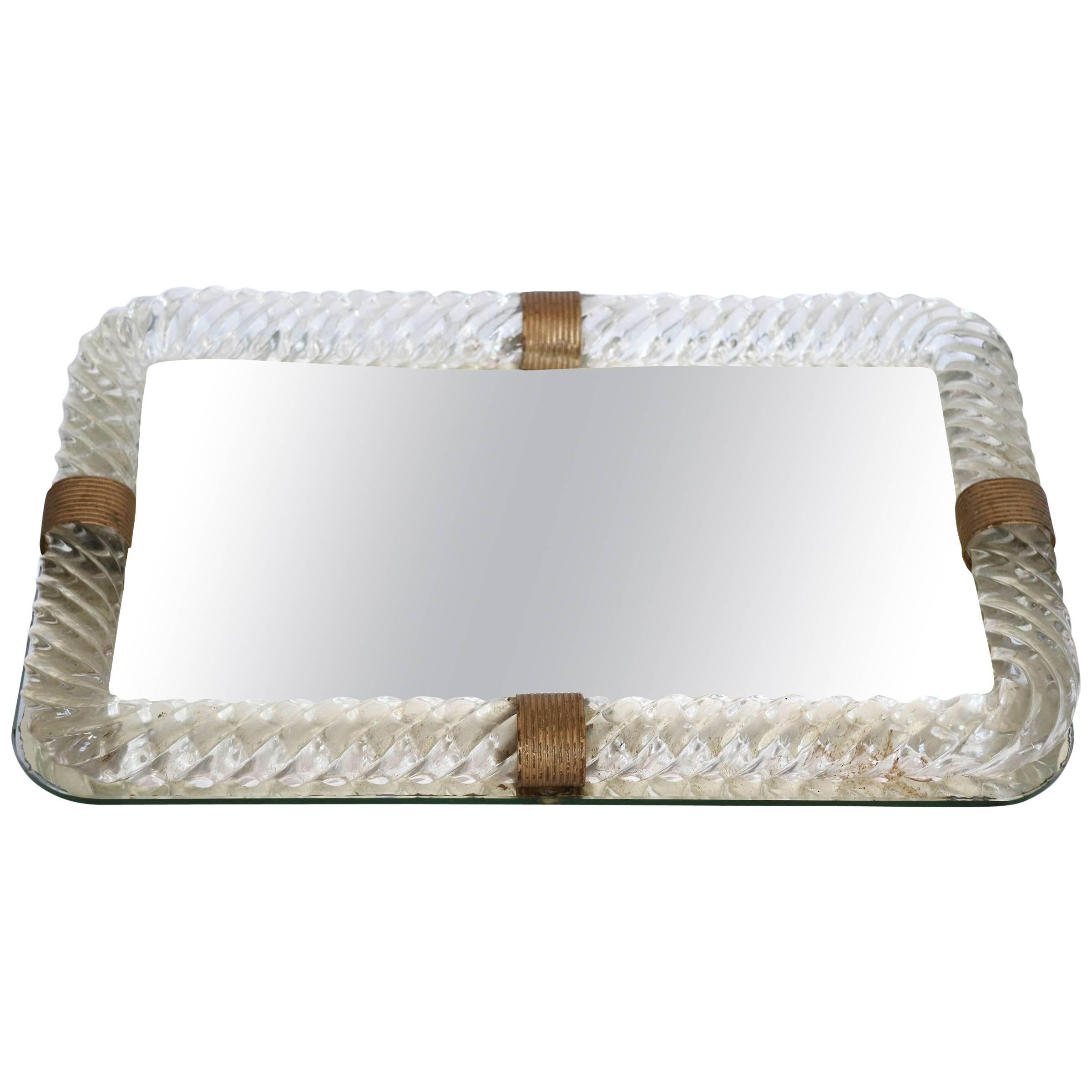Mirrored Vanity Tray