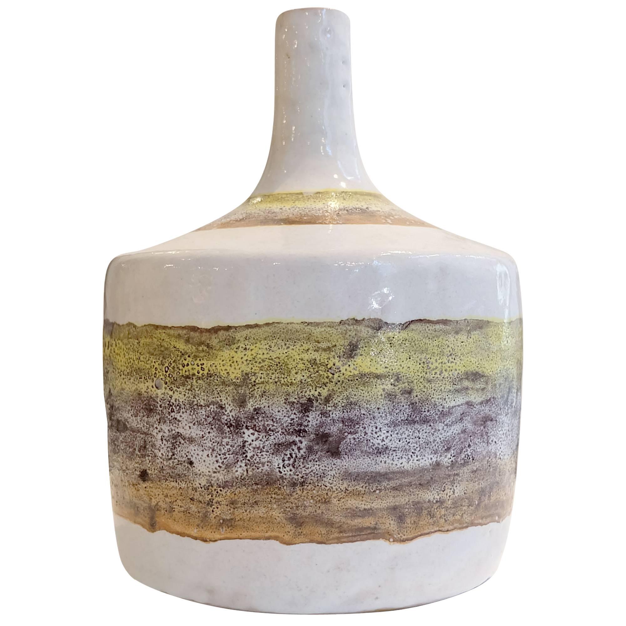 Raymor Ceramic Vase by Fantoni