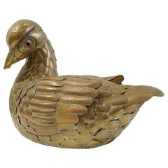 Sergio Bustamante Brass Duck 11