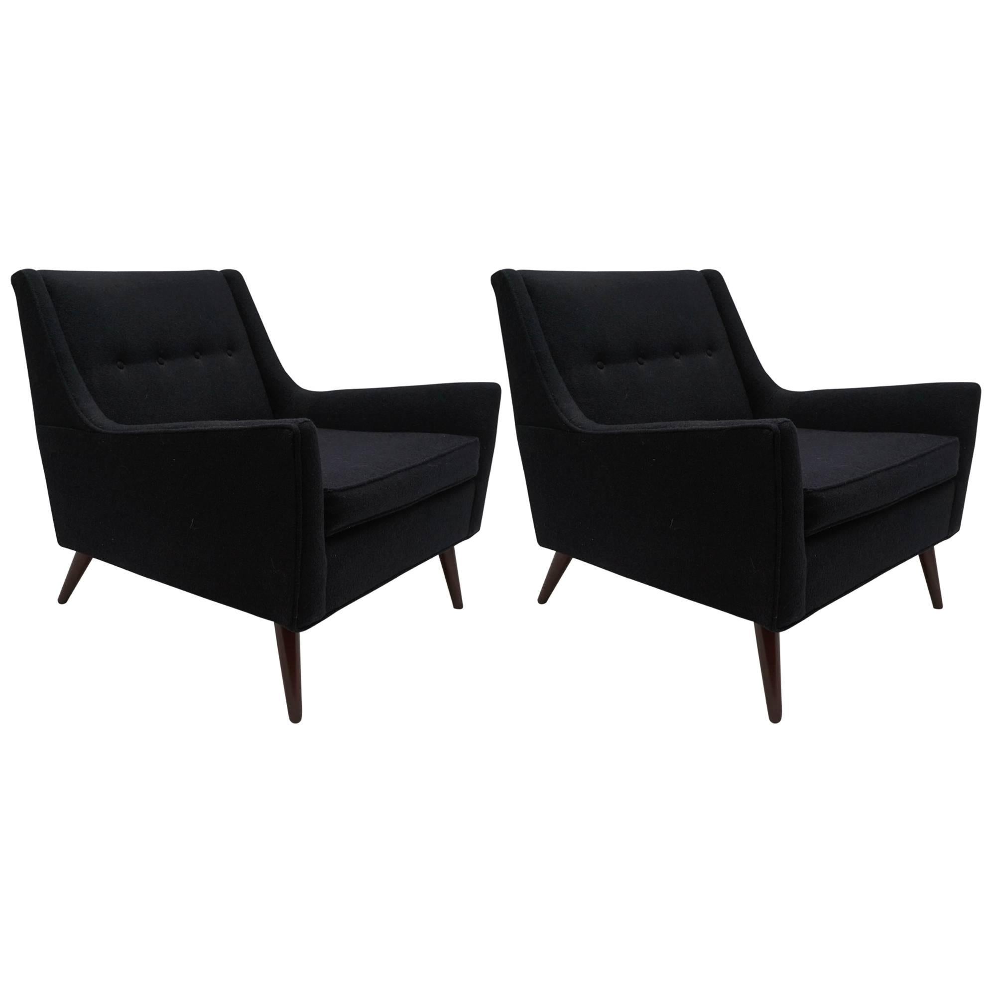 Pair of Midcentury Armchairs After Probber and McCobb