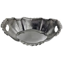 Wilkens & Söhne `Trompe l'oeil' Silver Basket, Germany, circa 1895 1