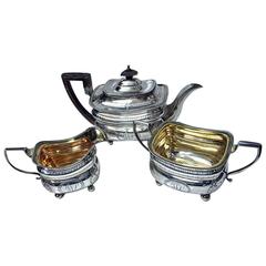 Bateman Georgian Silver Tea Set 1811