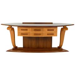 Rare and Important Art Deco Console Table by Gebroeders Reens
