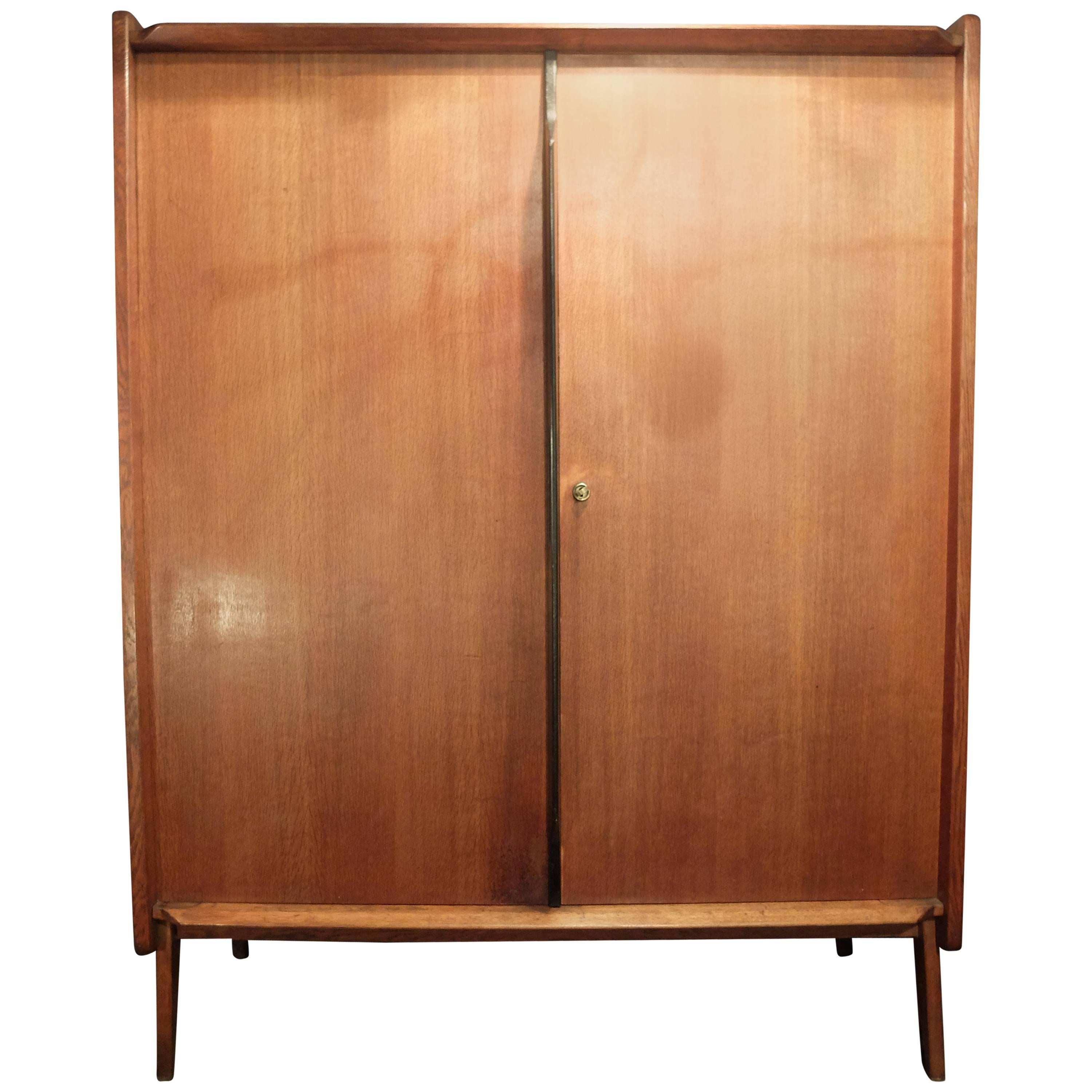 Armoire Chest Designed by Roger Landault, 1950 For Sale