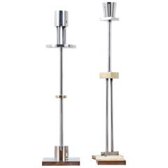 Pair of Vintage Candlesticks by Ettore Sottsass for Swid Powell