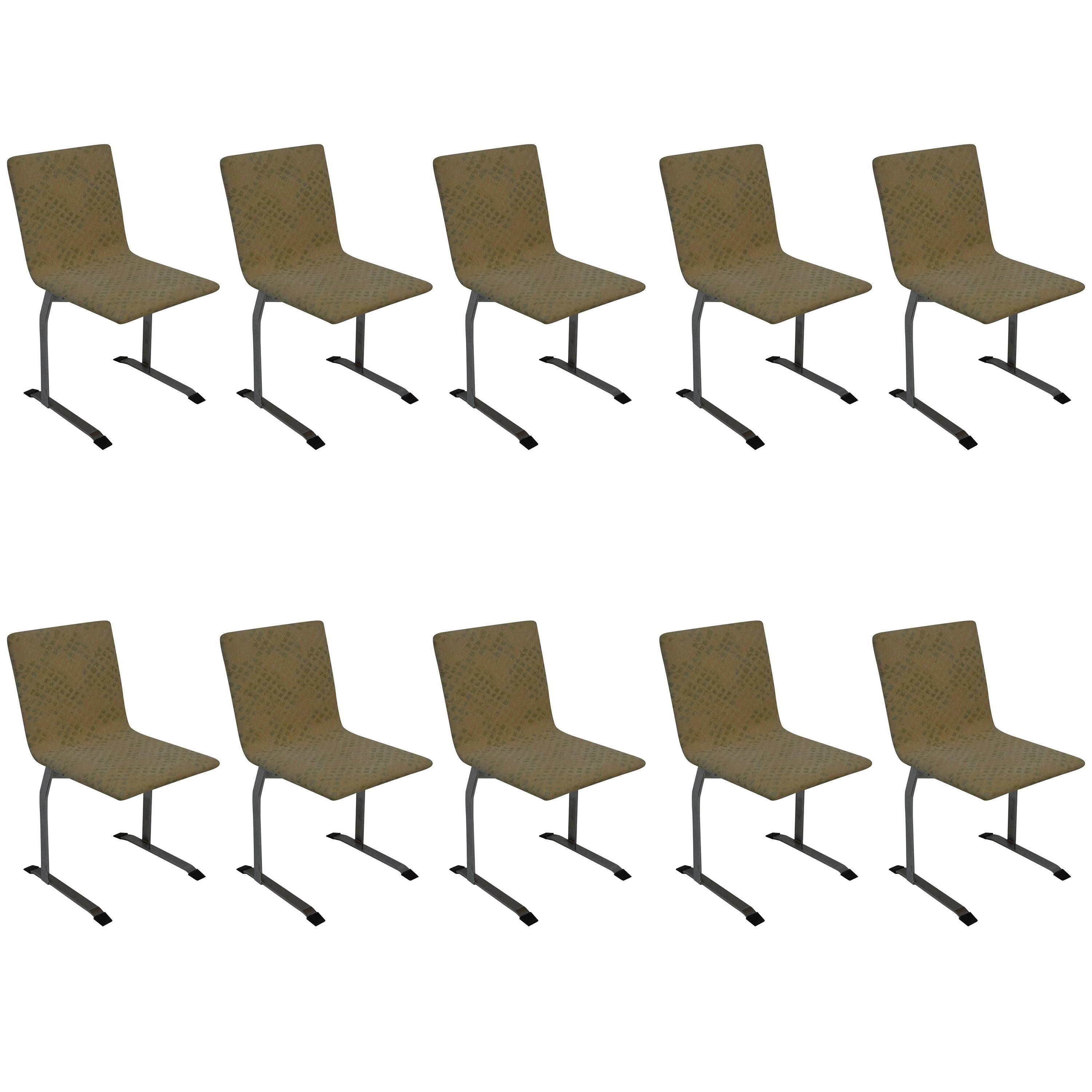 eight Saporiti Chairs For Sale