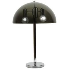 Lucite and Chrome Table Lamp 10