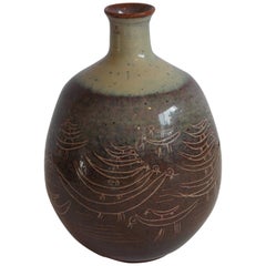 Edwin & Mary Scheier Studio Pottery Vase